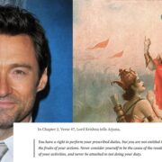 Bhagavad Gita Hugh Jackman